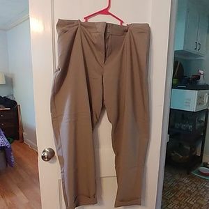 Tan dress slacks